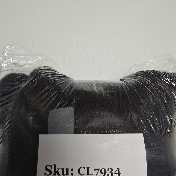 Guess Sweater Mens Medium Black‎ Red Fleece Spellout 1/4 Zip Vintage Y2K - Picture 13 of 13